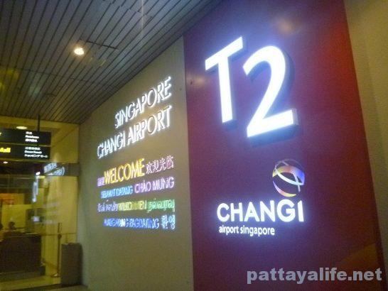 シンガポールチャンギ国際空港到着ターミナル (1)