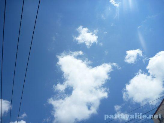 Pattaya blue sky