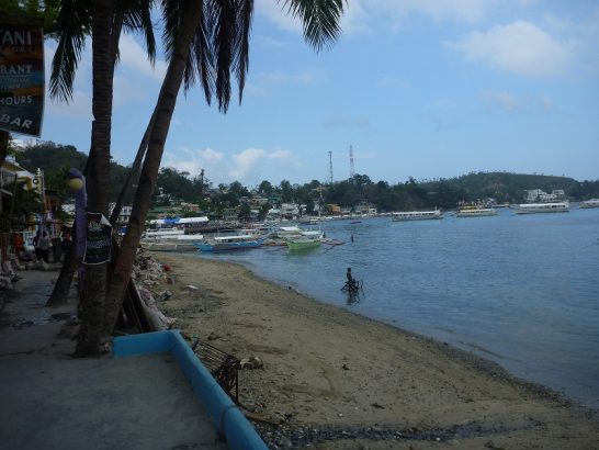 Sabang beach walkway