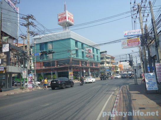 South pattaya road junction