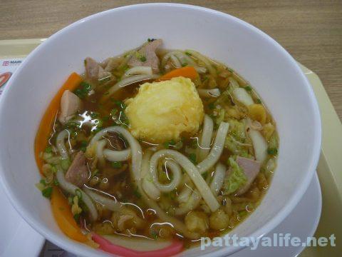 タイ・パタヤの丸亀製麺のしっぽくうどん (4)