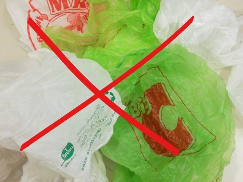 タイの小売店でビニール袋禁止